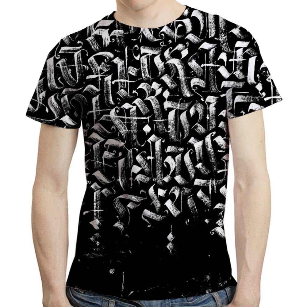 3D Printed Graphic T-Shirt for Men - Comfortable Cotton Tee with Unique Designs (Sizes S-3XL) | Casual Wear, Street Style & Everyday Outfits