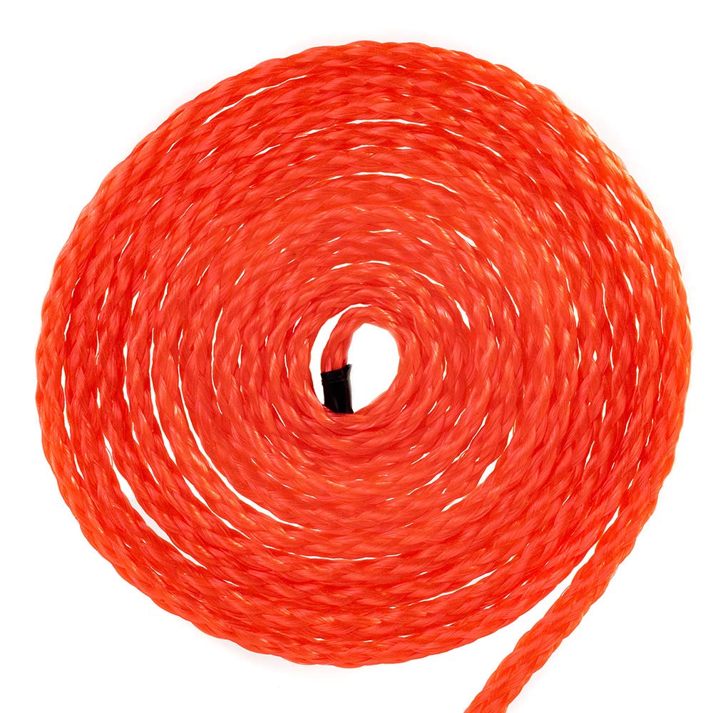 Hollow Braid Polypropylene Rope - 1/4