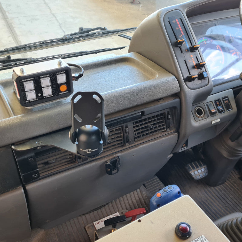 Hino 500 (1987-2002) Truck Dash Mount | Heavy Duty InDash Bracket for GPS & Navigation Devices | Secure Installation for Fleet & Commercial Vehicles