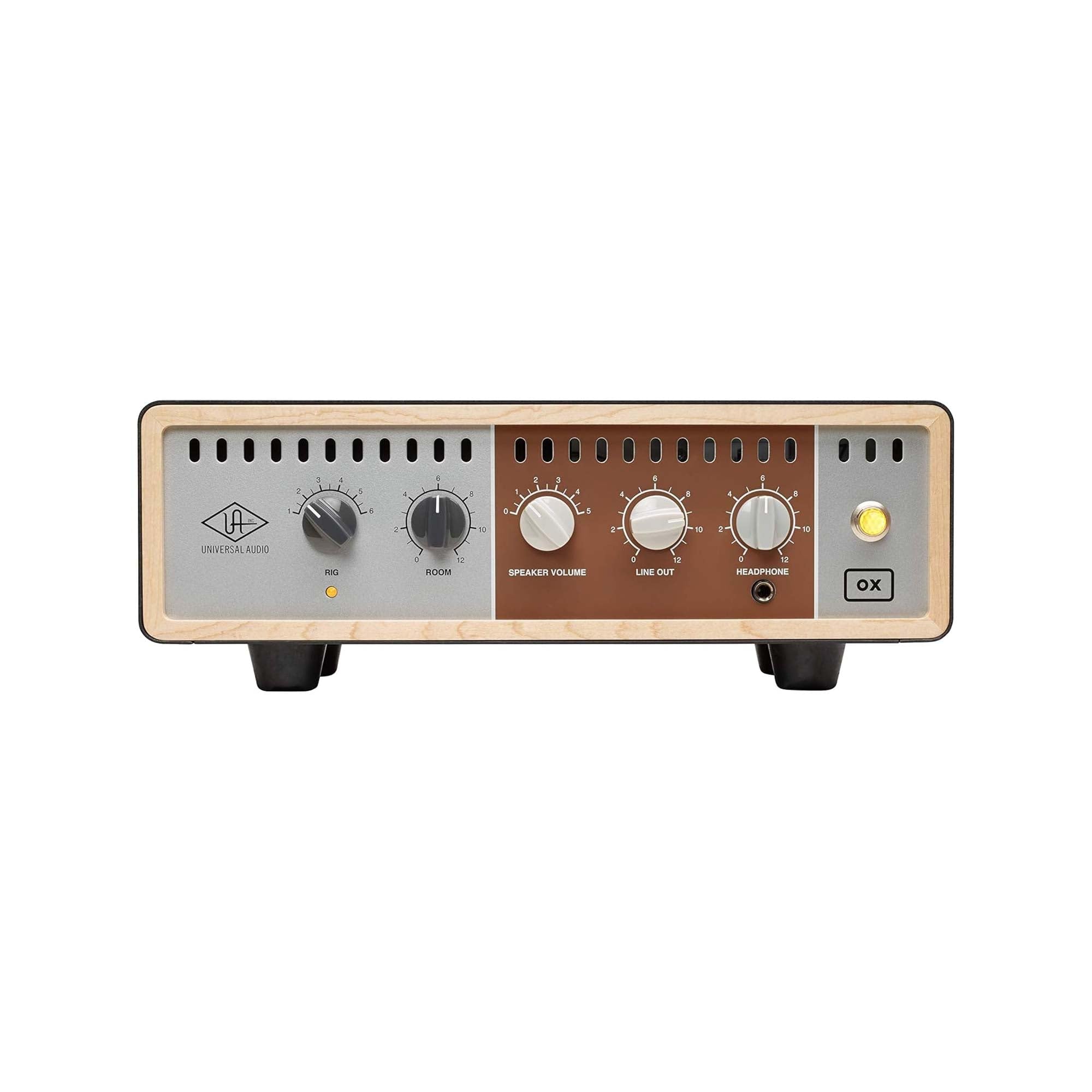 Universal Audio OX Amp Top Box - Reactive Load Box & Speaker Simulator for Guitar Amps | Perfect for Home Recording, Silent Practice & Studio Use