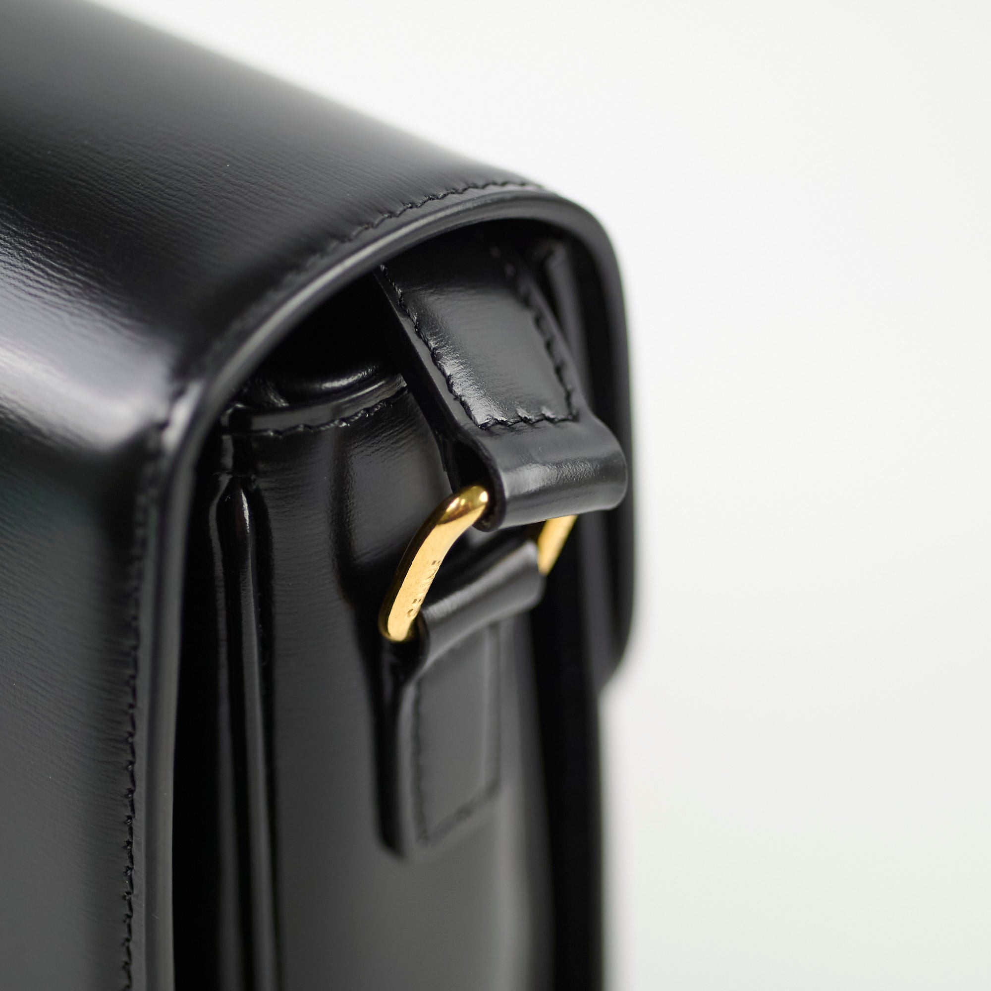 Celine Classique Medium Triomphe Bag Black | Genuine Leather Handbag for Women | Perfect for Work, Evening Events & Luxury Fashion Accessories