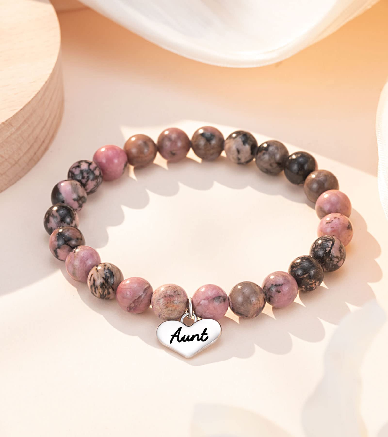 Heart Charm Bracelet for Women - Perfect Gift for Nana, Grandma, Mom, Daughter, Best Friend, Sister - Birthday, Christmas, Valentine's Day, Anniversary, Graduation, Mother's Day Jewelry