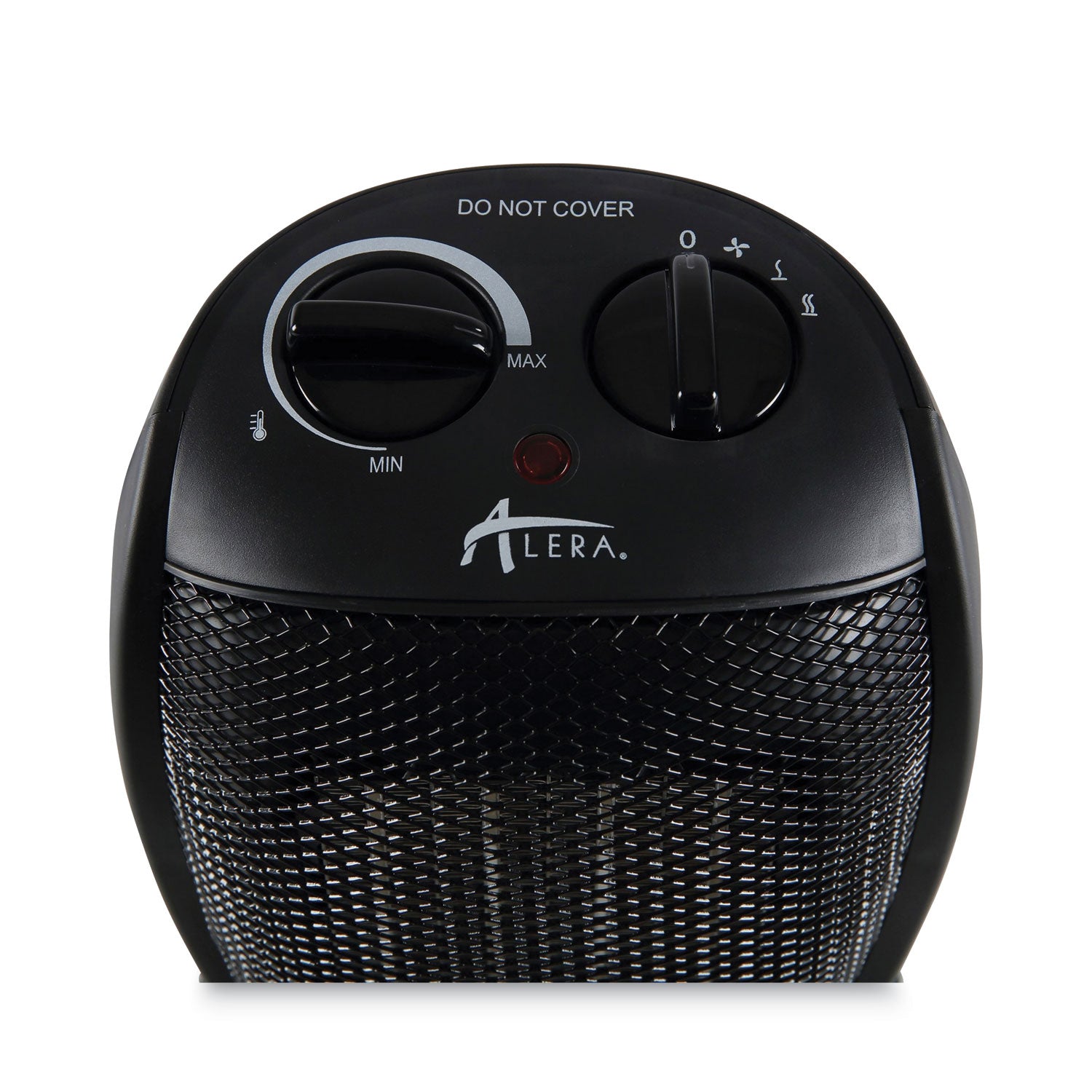 Alera® 1500W Ceramic Space Heater with Adjustable Thermostat - Compact 7.12