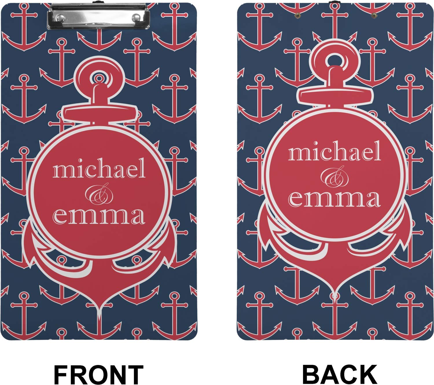 Personalized All Anchors Clipboard - Legal Size (8.5x14 Inches) - Premium Office & School Supplies for Lawyers, Teachers & Students - Perfect for Document Organization, Presentations & Note Taking