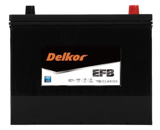 Delkor S95LEFB EFB Car Battery - Replacement for Varta S95LEFB MF50ZZL - Perfect for European Vehicles, Start-Stop Systems & Heavy-Duty Applications