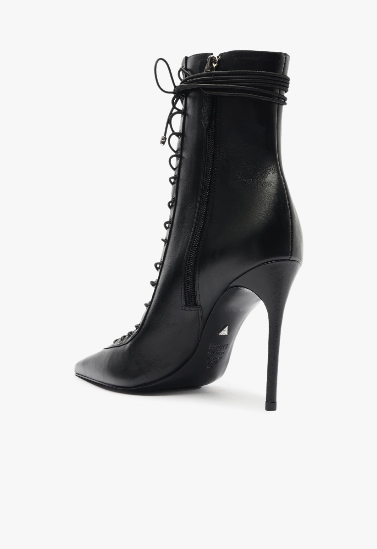 Bella Atanado Women's Leather Booties with 2.4 Inch Heel - Stylish Ankle Boots for Fall & Winter (S2204700180001) | Perfect for Office, Parties & Casual Outfits