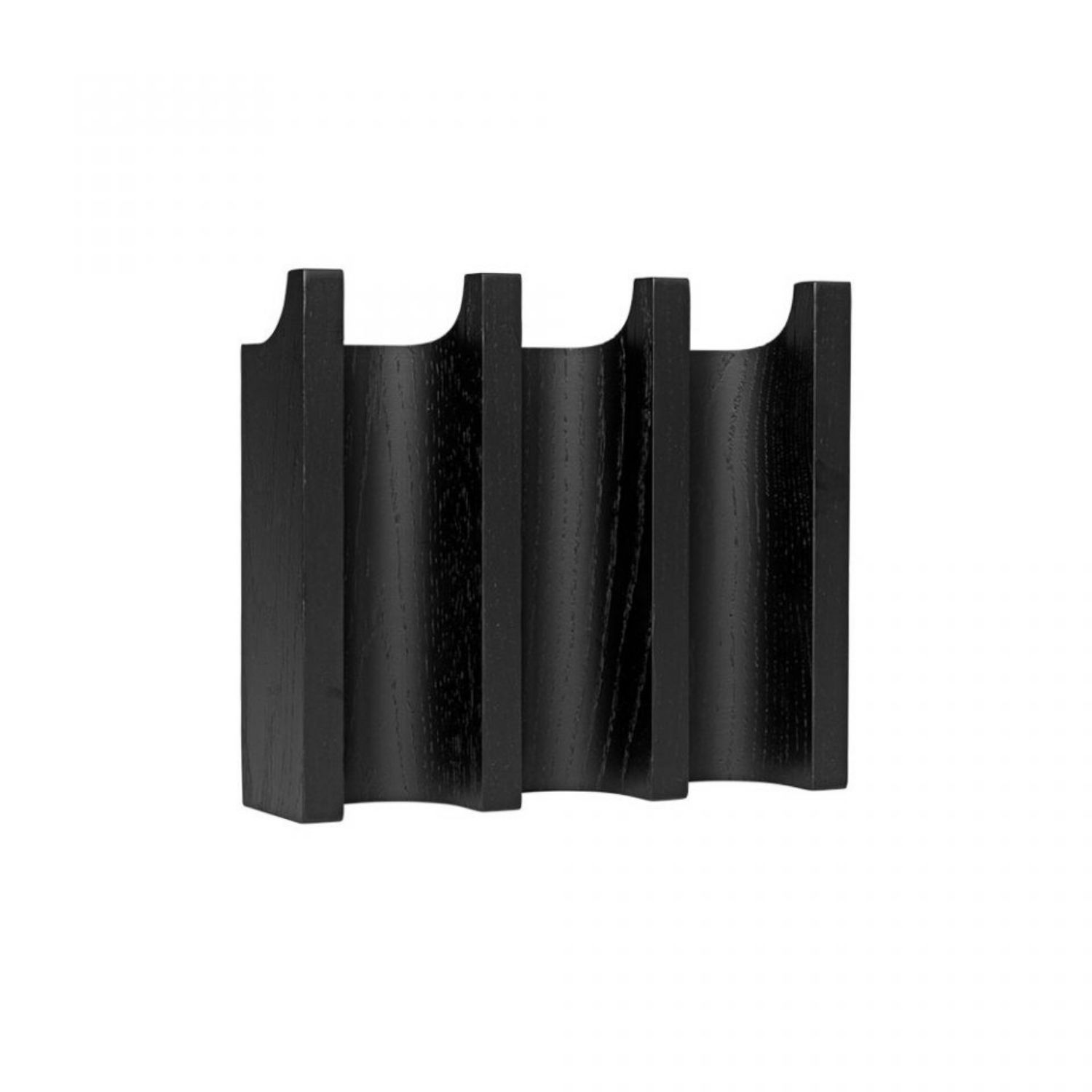 KRISTINA DAM STUDIO Modern Black Column Coat Rack - Stylish Entryway Organizer for Hats, Jackets & Accessories | Perfect for Hallway, Bedroom or Office Decor