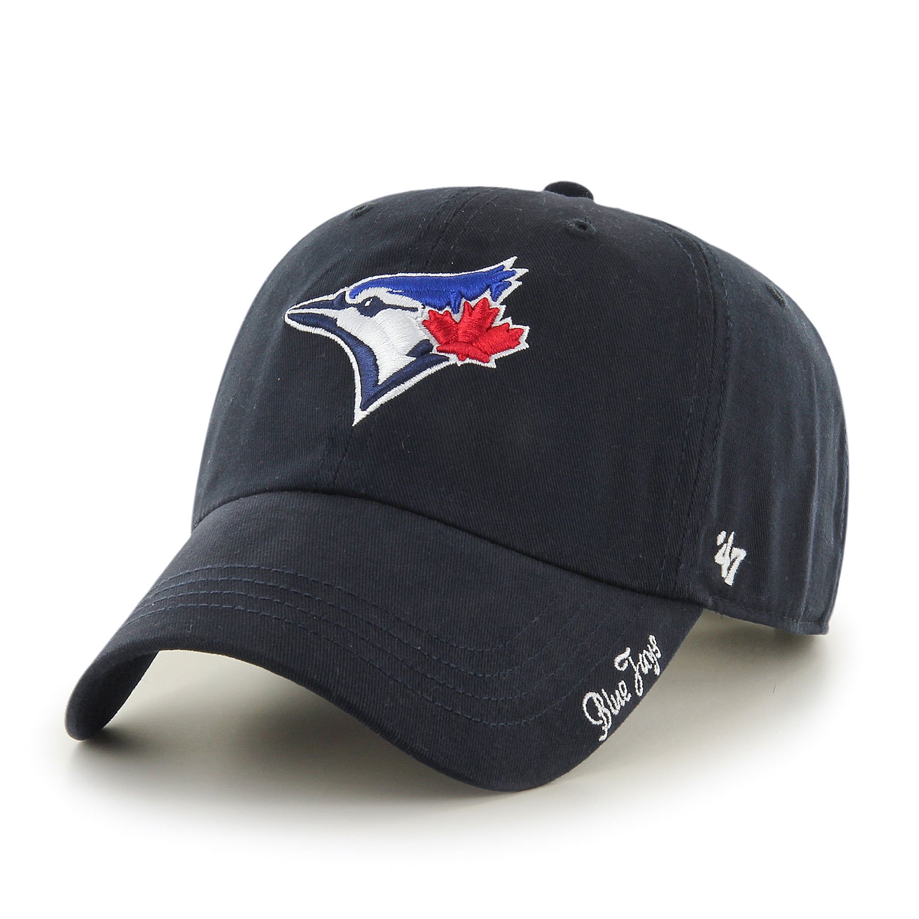 Toronto Blue Jays Women's Adjustable Baseball Cap - Royal Blue 47 Brand Clean Up Hat for Game Day & Outdoor Activities