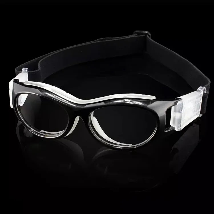 Kids Prescription Sports Goggles for Ages 7-12 - Football, Squash, Cricket & More - Perfect for Outdoor Sports and Active Play