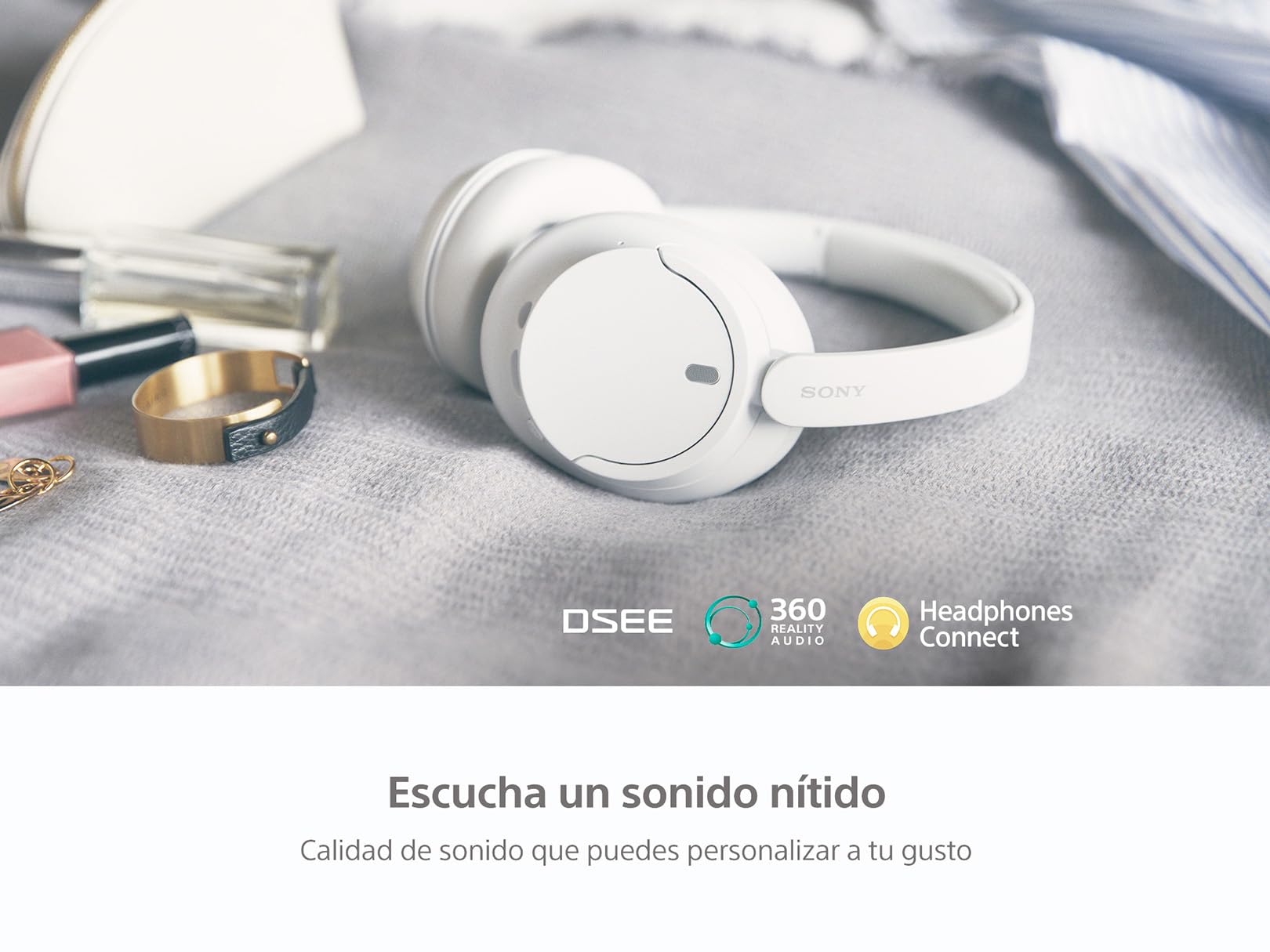 Sony WH-CH720N Wireless Noise Cancelling Bluetooth Headphones with Built-in Mic, 35H Battery & Fast Charge - Blue | Perfect for Travel, Commuting & Office Use