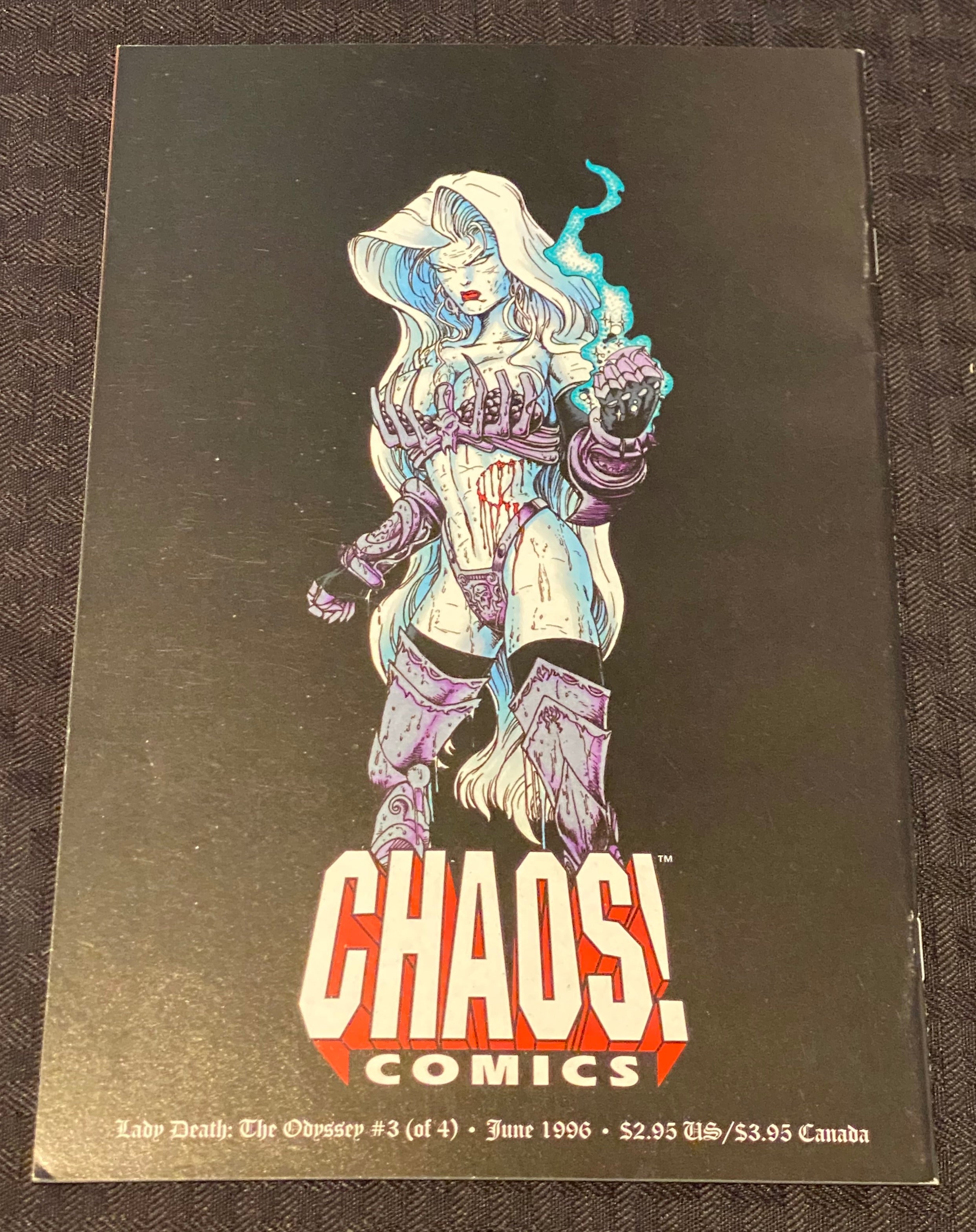 Lady Death #3 of 4 (March 1994) - Death's Queen Rising | Chaos! Comics | Collectible Comic Book for Horror & Fantasy Fans