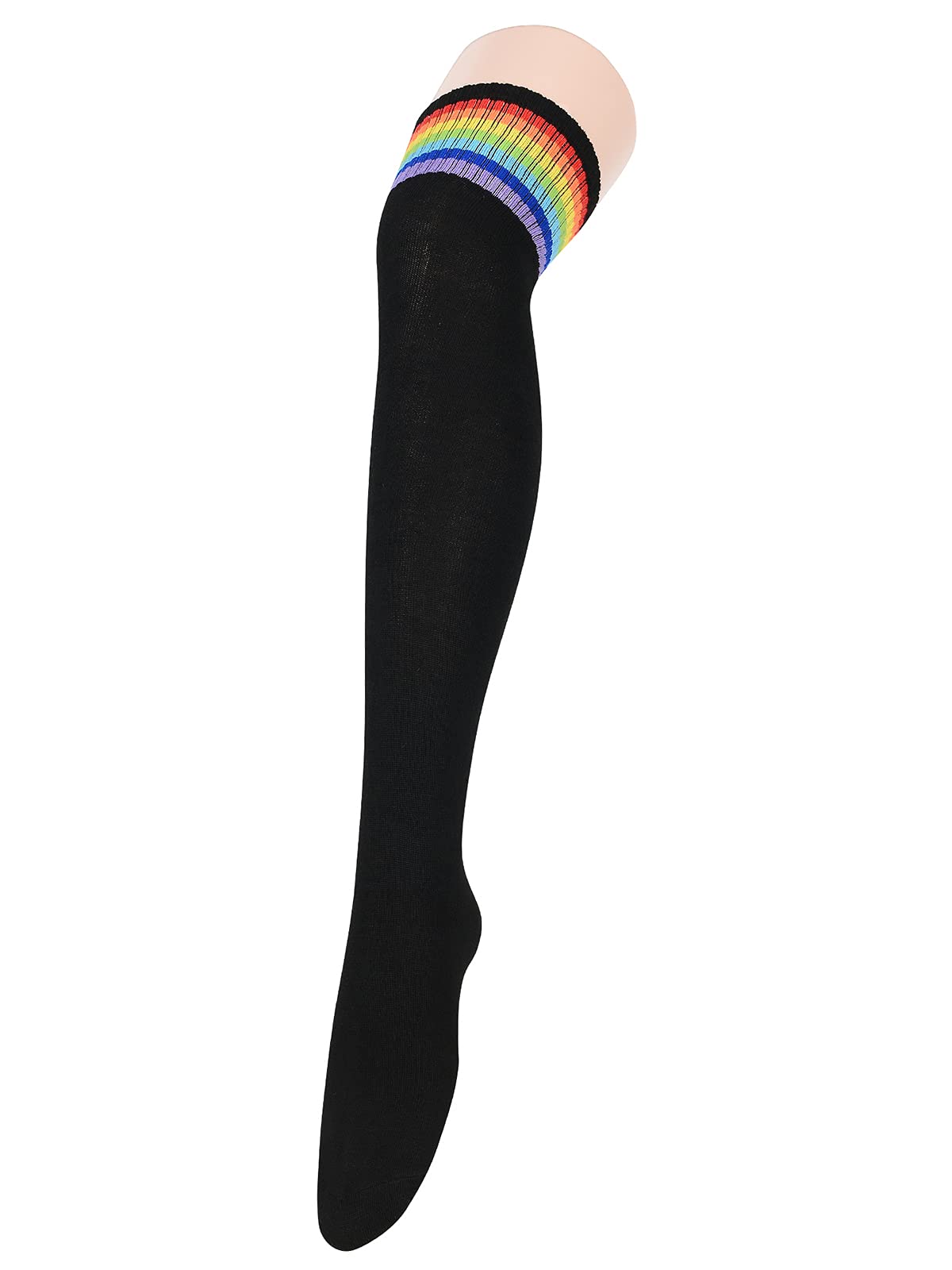 Azue Women's Non-Slip Thigh High Socks - Fashionable Knee-High Tube Stockings for Cosplay, Party & Winter Wear - Perfect for Costumes, Outfits & Cold Weather
