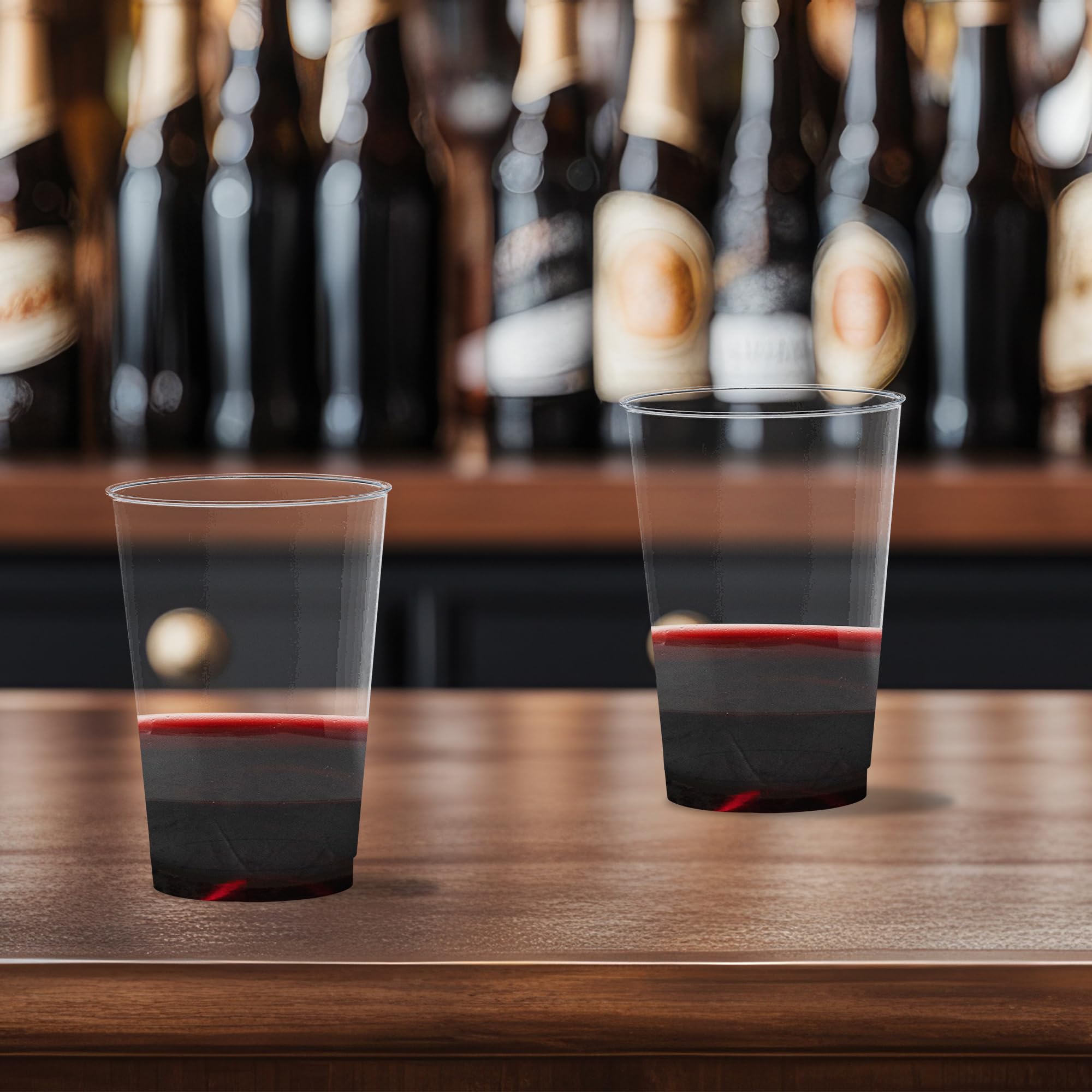 **Smarty Had A Party 12 oz Clear Disposable Plastic Cups – 600 Pack for Cocktails, Iced Coffee, Party Drinks & Beverages – Perfect for Weddings, BBQs, and Events**