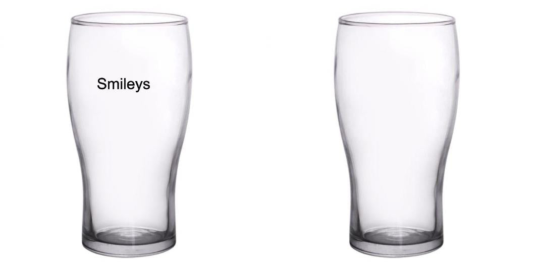 20 oz. Custom BarConic® Pub Glass - Bulk Wholesale for Bars, Restaurants & Home Use | Durable Beer, Cocktail & Beverage Drinking Glasses for Parties, Events & Everyday Enjoyment