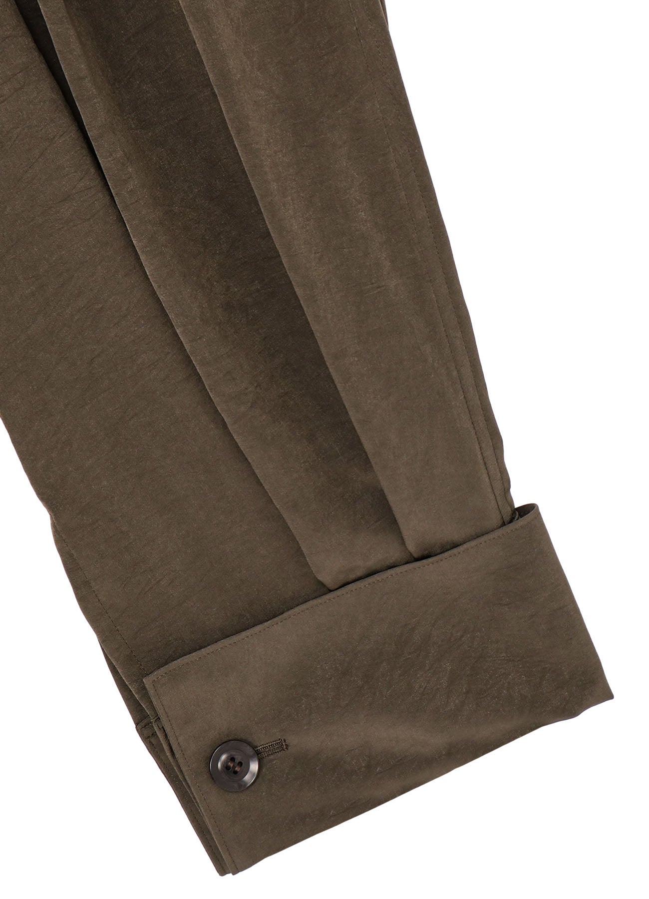 CREPE de CHINE Cuffed Hem Cargo Pants for Women - Lightweight Casual Trousers with Utility Pockets | Perfect for Outdoor Adventures, Travel & Streetwear Fashion