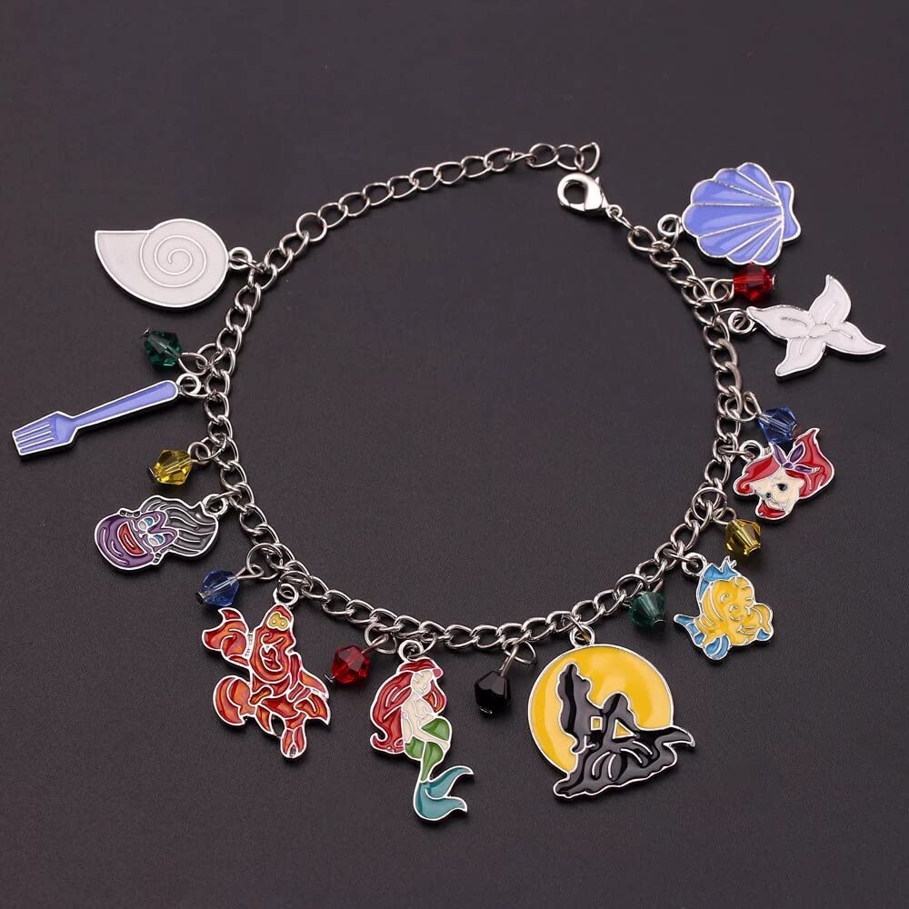 Blingsoul Adjustable Gold & Sterling Silver Charm Bracelet for Women - Trendy Movie-Themed Jewelry Gift for Birthday, Anniversary & Everyday Wear