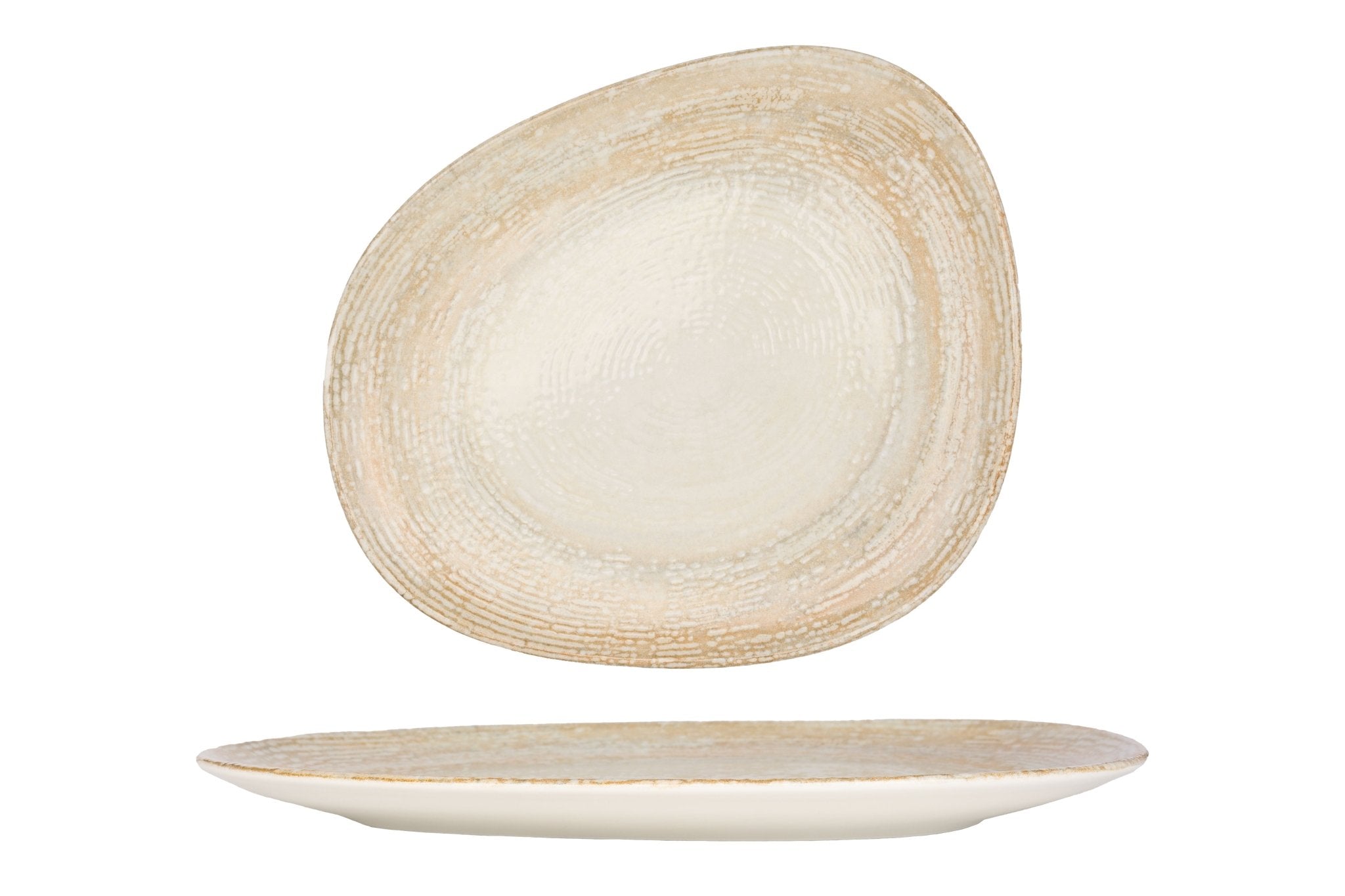Premium Patera Oval Dinnerware Set - 24-Piece Elegant Porcelain Plates, Bowls & Serving Dishes for Formal Dining & Entertaining
