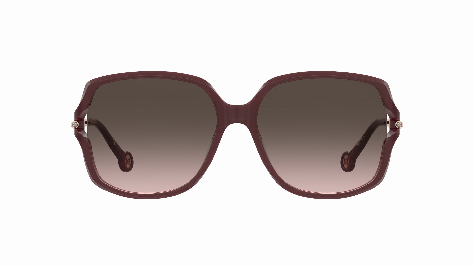 Carolina Herrera HER 0132/G/S Women's Luxury Sunglasses - UV Protection & Polarized Lenses for Driving, Beach & Outdoor Activities