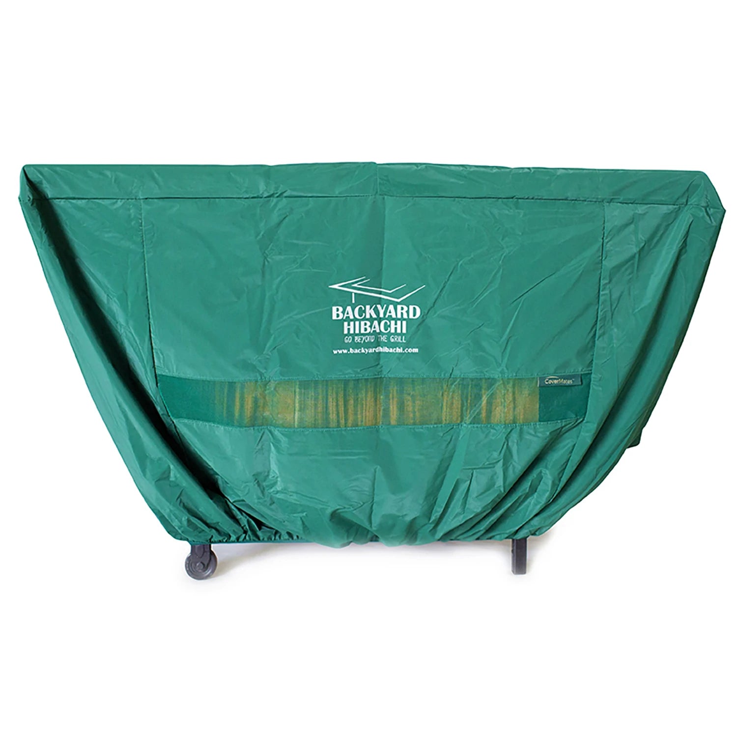 Premium Waterproof Backyard Hibachi Grill Cover - Heavy Duty Soft Fabric Protector for Outdoor BBQ, Patio, and Garden Use - BY BHLGC