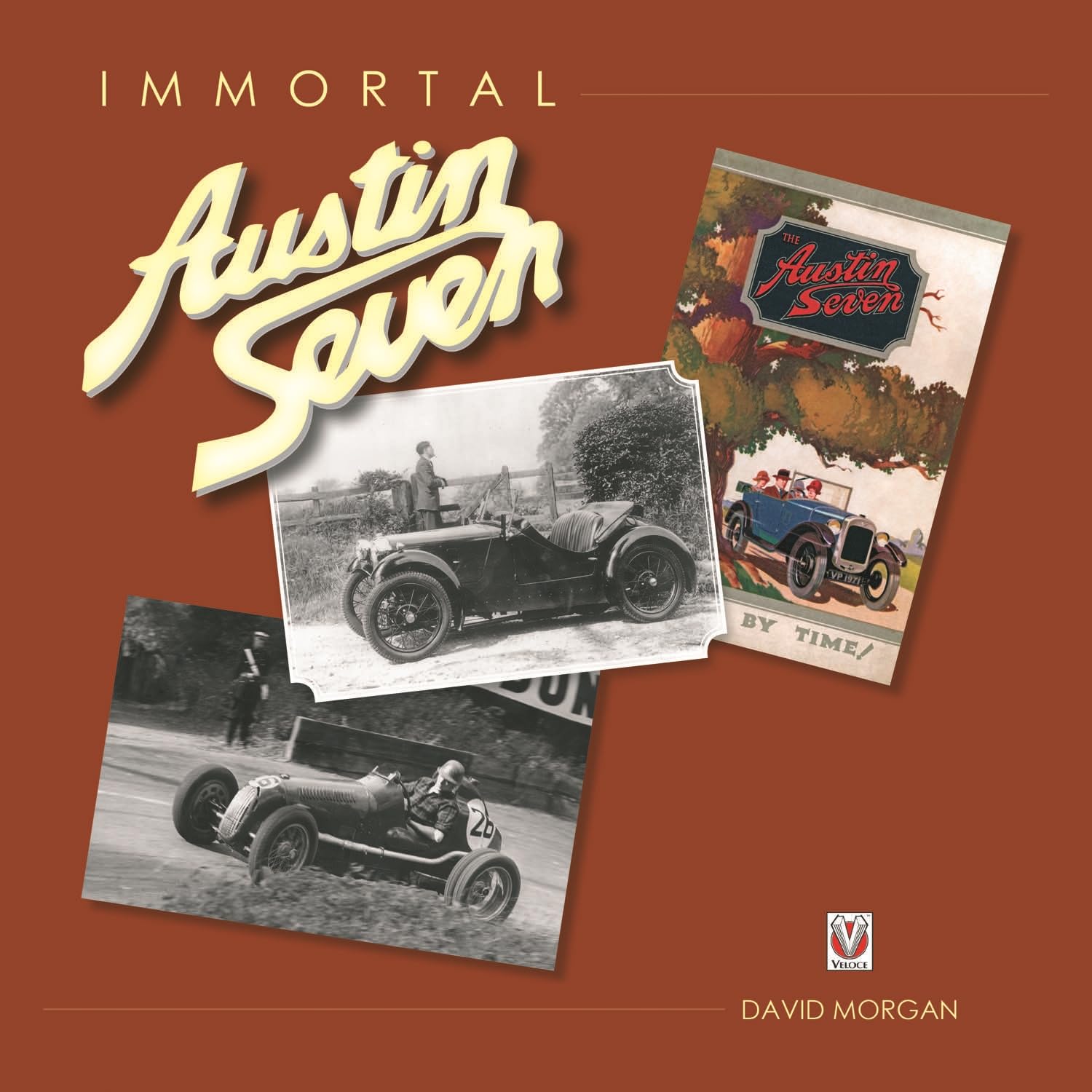 Vintage Immortal Austin Seven Classic Car - Perfect for Collectors, Restoration Projects & Classic Car Shows