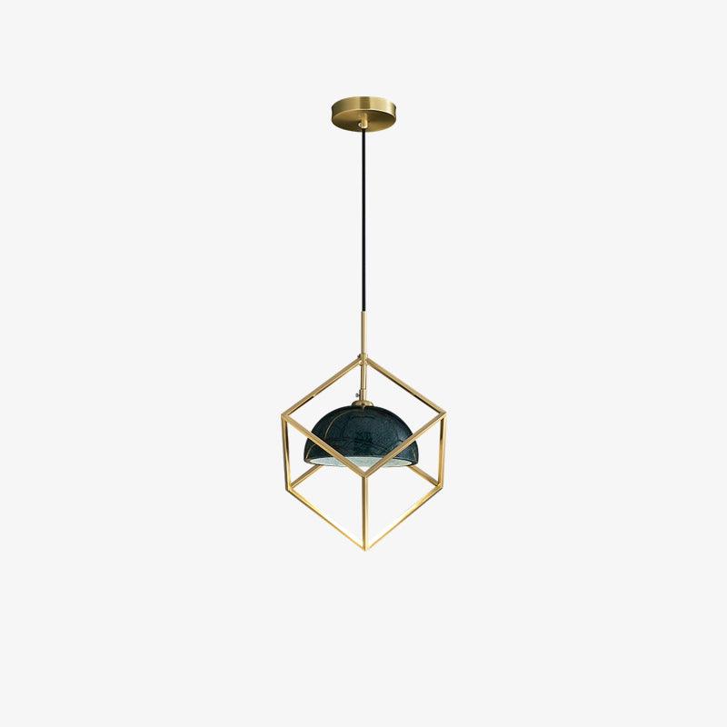 Modern Square Pendant Lamp - Sleek LED Hanging Light Fixture for Kitchen Island, Dining Room & Bedroom Decor