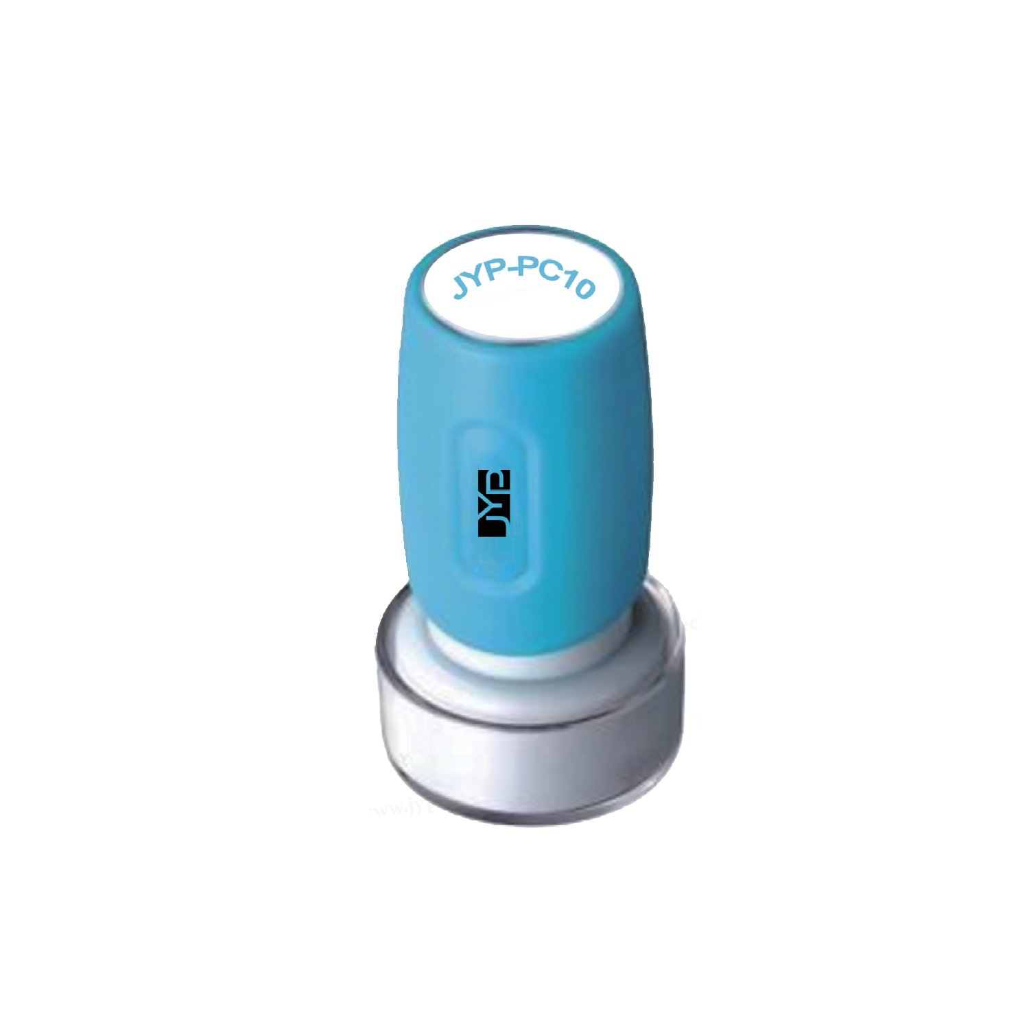 Self-Inking Round Stamp with Red Ink - Perfect for Office, School, and Home Use - Customizable Posted Stamp for Documents, Paperwork, and Crafts