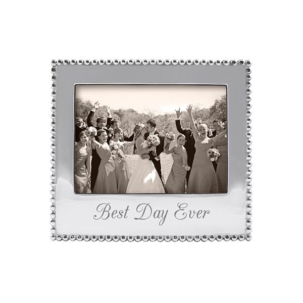 Best Day Ever Picture Frame - Premium Quality Photo Display for Home & Office Decor - Perfect for Weddings, Anniversaries, and Special Memories
