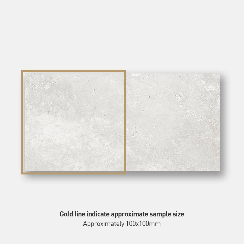 Premium Tivoli White 300x600mm Outdoor Porcelain Tile - Weatherproof & Durable for Patios, Pool Decks & Garden Walkways