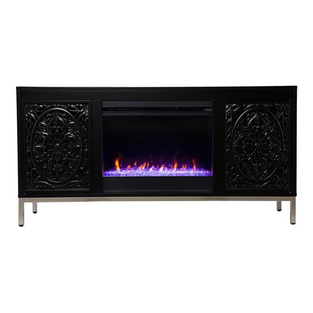 SEI Furniture Winsterly Electric Fireplace - Modern Multi-Functional Heating Solution for Living Room, Bedroom & Office - Perfect for Winter Warmth & Cozy Ambiance