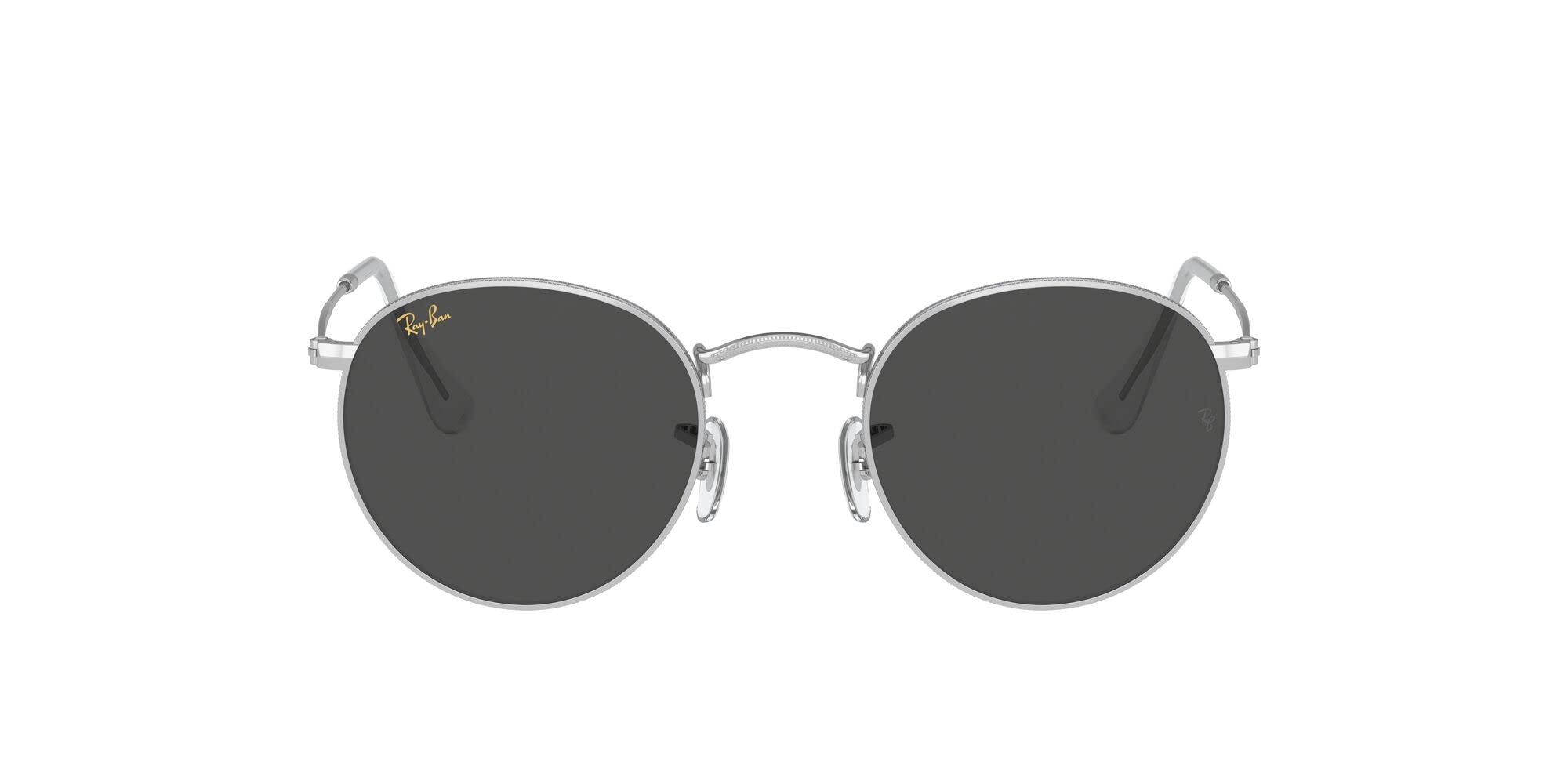 Ray-Ban RB3447 Round Metal Sunglasses for Men & Women - Classic Polarized UV Protection Aviator Style - Perfect for Driving, Travel & Outdoor Activities