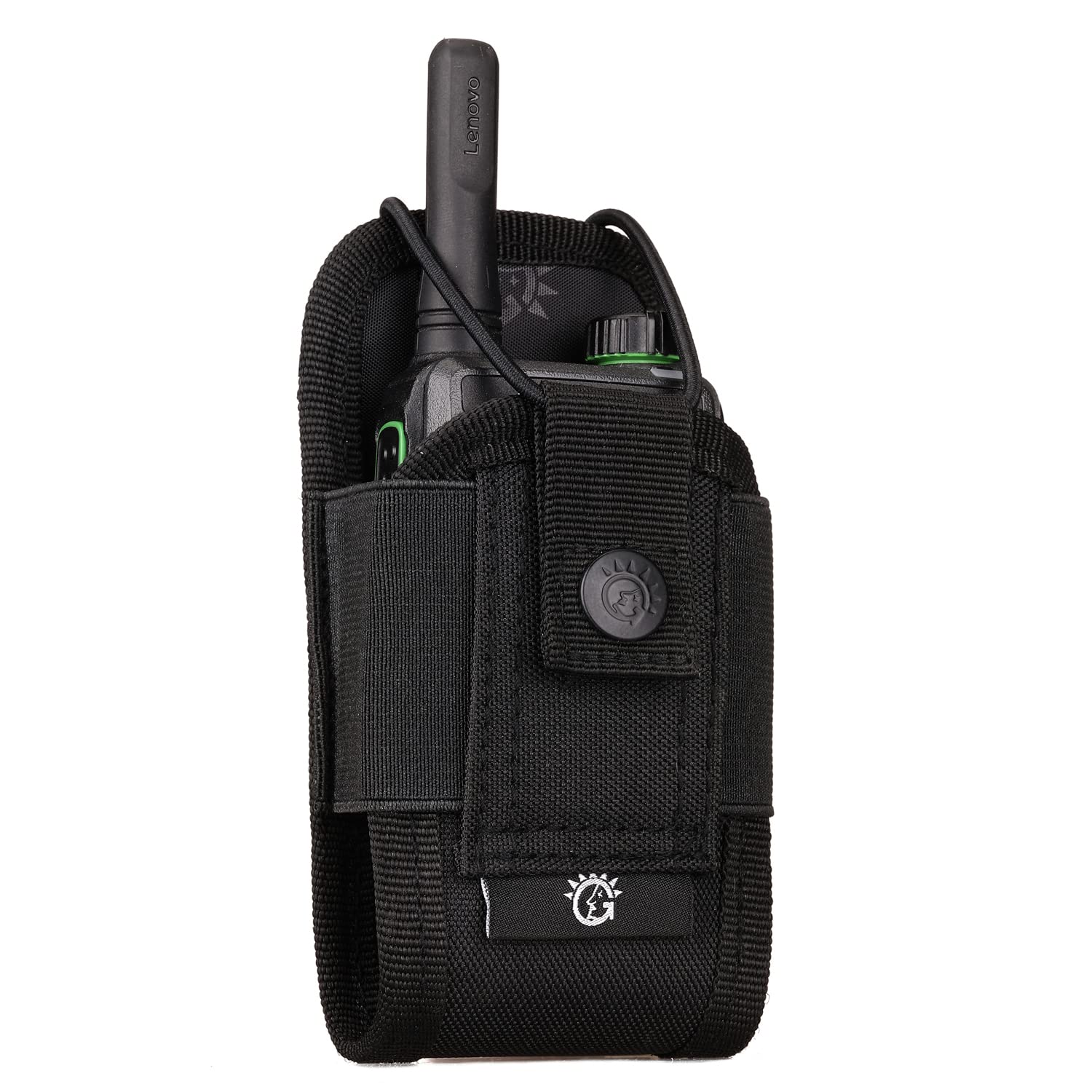 CREATOR Tactical Radio Pouch - Durable Two Way Radio Case & Holster Holder for Walkie Talkies - Perfect for Security, Construction & Outdoor Adventures