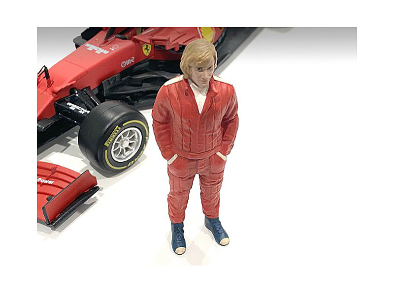 1/18 Scale 1970s Racing Legends Figure A by American Diorama - Perfect for Collectors & Model Car Enthusiasts - Display for Home, Office, or Racing Memorabilia Collections