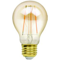 NaturaLED 5994 LED 6.5W A19 Filament Bulb 2200K Warm White - Energy Efficient Vintage Edison Light Bulb for Home Decor, Restaurants & Cafe Lighting