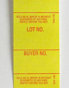 Style 14 Lot/Buyer Labels - Super Stick Adhesive (1000/Roll) - Perfect for Warehouse, Shipping & Inventory Management