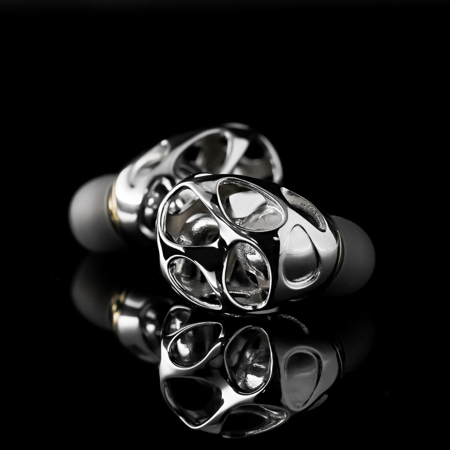 BLON BL-A8 Premium Metal Hollow Earphones - High-Fidelity Sound, Noise Isolation for Music, Gaming & Travel