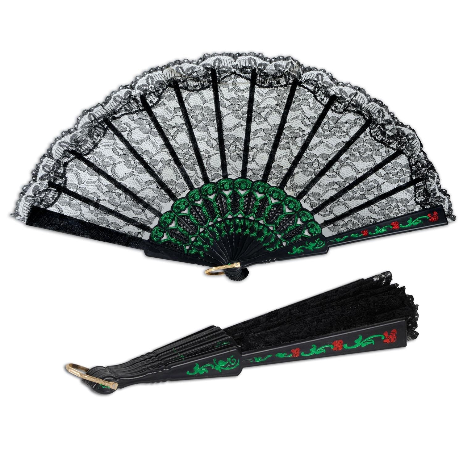 12 Pack Beistle Fiesta Fan - Colorful Paper Party Fans for Cinco de Mayo, Birthday & Summer Celebrations - Perfect for Decorations, Photo Props & Outdoor Events