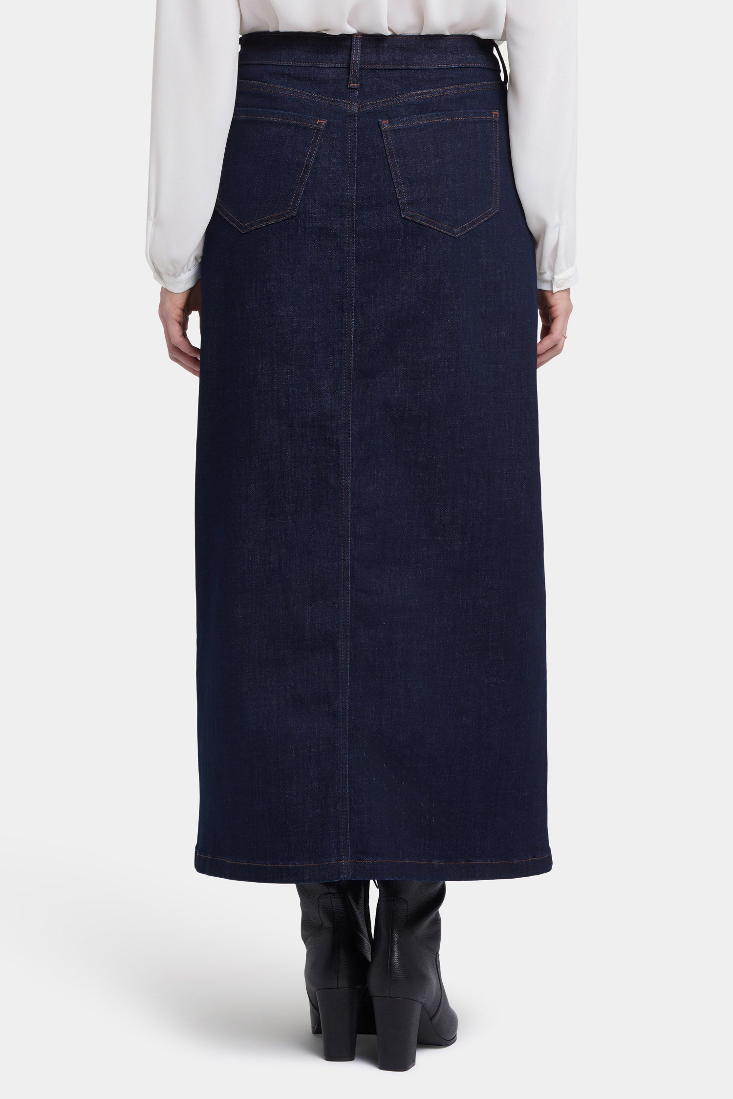 Elegant High Waist Long Skirt for Women - Flowy Maxi Skirt with Pockets - Perfect for Casual Wear, Office, and Special Occasions