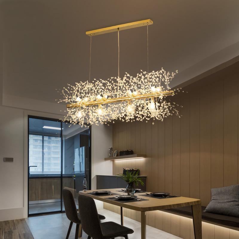 Dandelion Chandelier - Elegant Floral Ceiling Light Fixture for Living Room, Bedroom & Dining Room Decor | Perfect for Boho, Farmhouse & Modern Interior Design