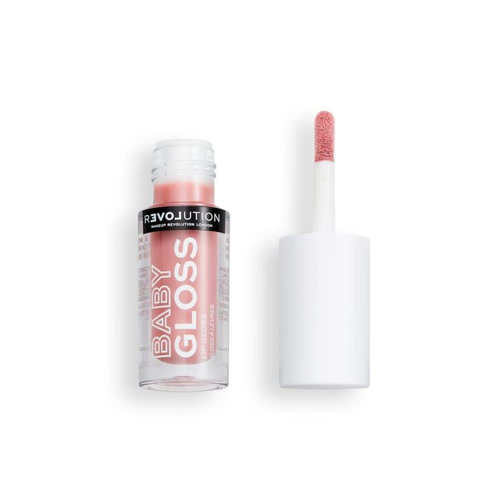 Revolution Relove Lip Gloss - Baby Gloss-Glam Hydrating & Shiny Lip Gloss for Women | Perfect for Daily Wear, Date Night & Special Occasions