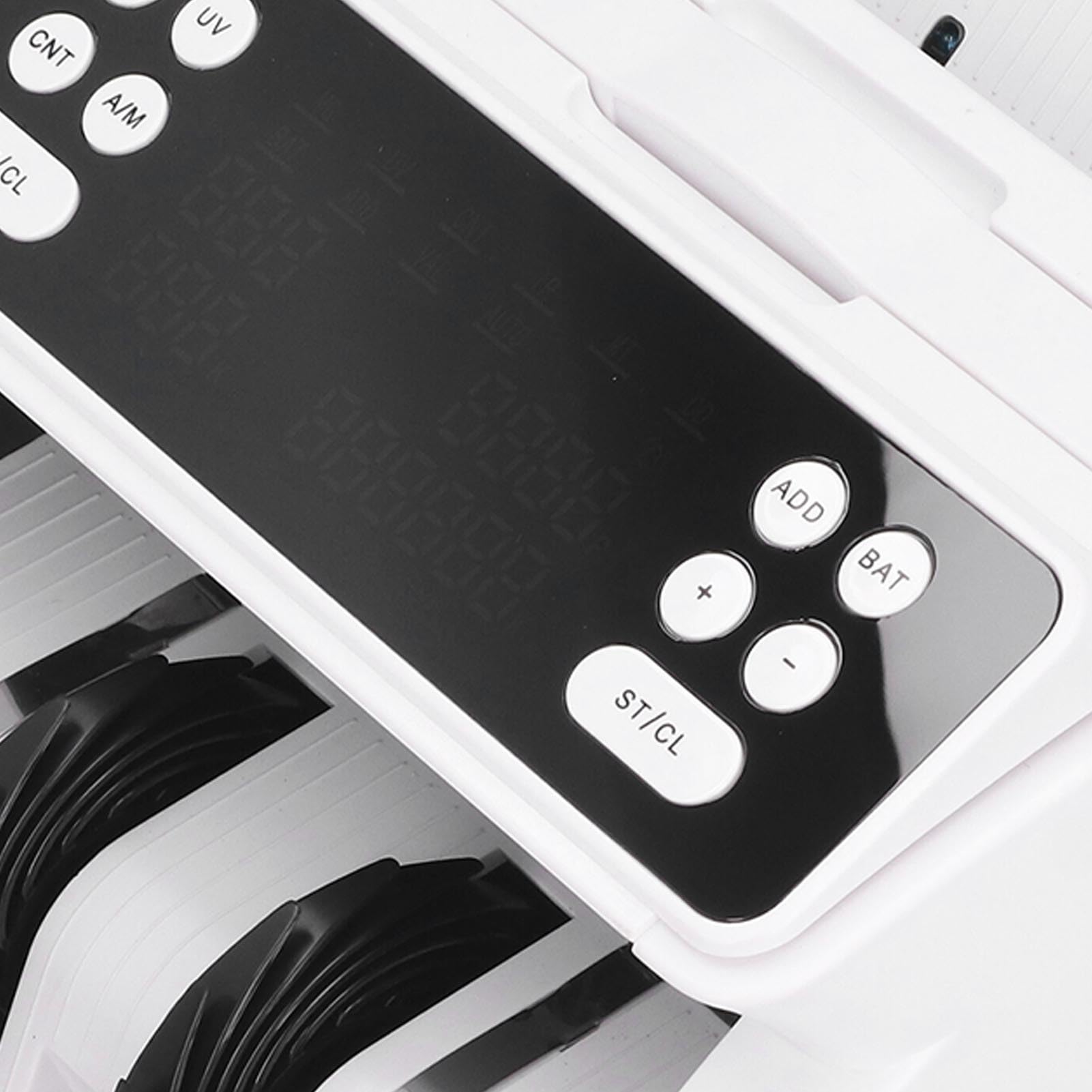 Mixed Denomination Money Counter Machine - High-Speed Bill Counter with Multi-Currency Value Counting for Business | Perfect for Banks, Retail Stores & Cash-Intensive Businesses