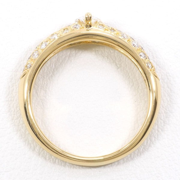 18K Yellow Gold Diamond Ring for Women - Elegant Solitaire Engagement & Wedding Band - Perfect for Proposals, Anniversaries, and Special Occasions