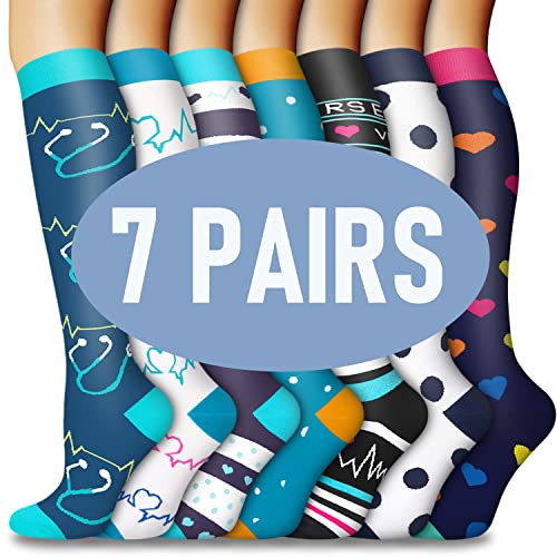 02-7 Pairs White/Green/Red/Nurse
