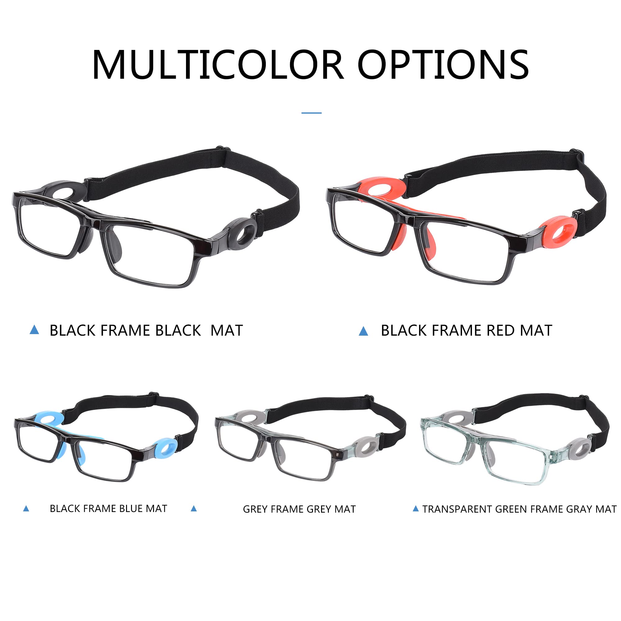 Sports Goggles for Men & Women - UV Protection Safety Glasses for Baseball, Basketball, Football | Perfect for Outdoor Sports & Active Lifestyles