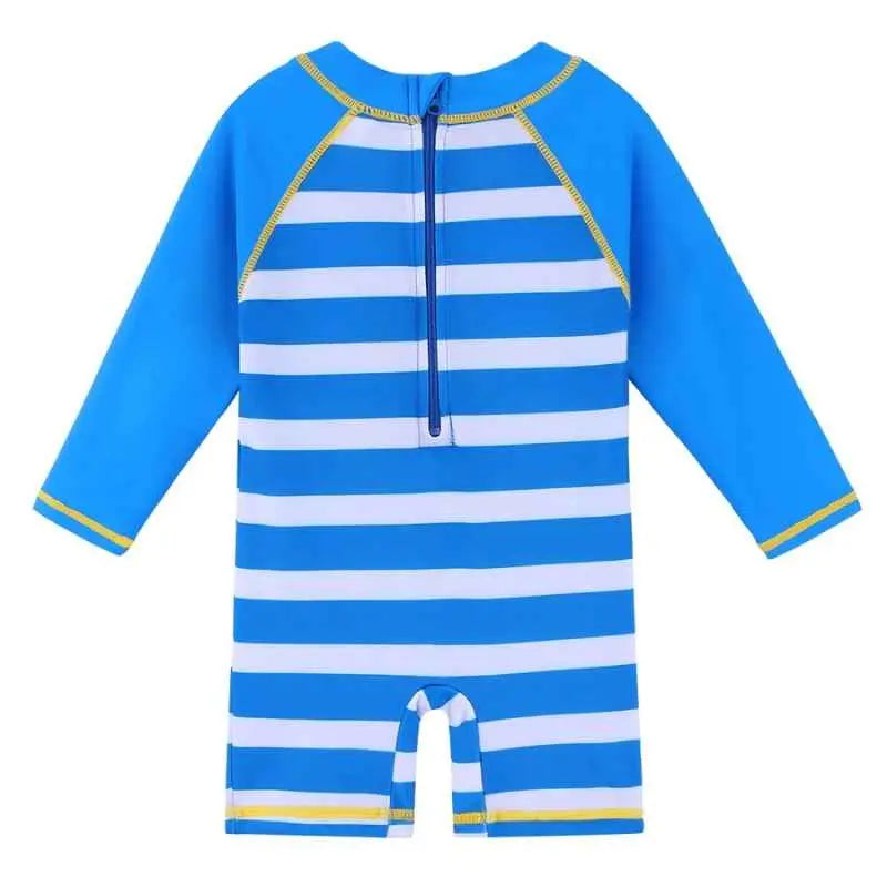 Long Sleeve Cartoon Kids Swimwear - UV Protection One Piece Bathing Suit for Boys & Girls | Perfect for Beach, Pool & Water Play