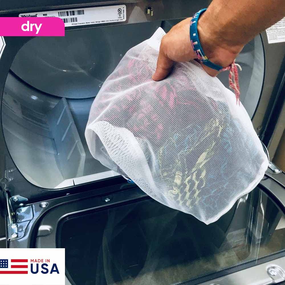 Premium Wash Bag for Socks, Delicates & Toys - Machine Washable Storage Organizer for Travel, Laundry & Baby Care