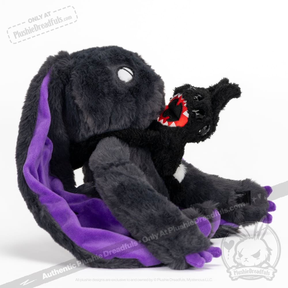 Plushie Dreadfuls Sleep Paralysis Rabbit Stuffed Animal - Soft Plush Toy for Anxiety Relief, Sleep Comfort & Horror Fans Collection
