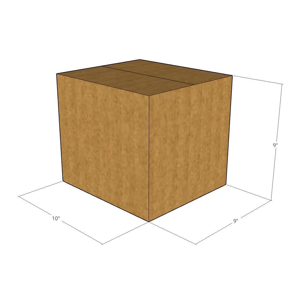 10x9x9 Inch 32 ECT Corrugated Moving Boxes - Pack of 150 | Heavy Duty Shipping Boxes for Business, Office & Home Use | Perfect for Packing, Storage & Moving Supplies