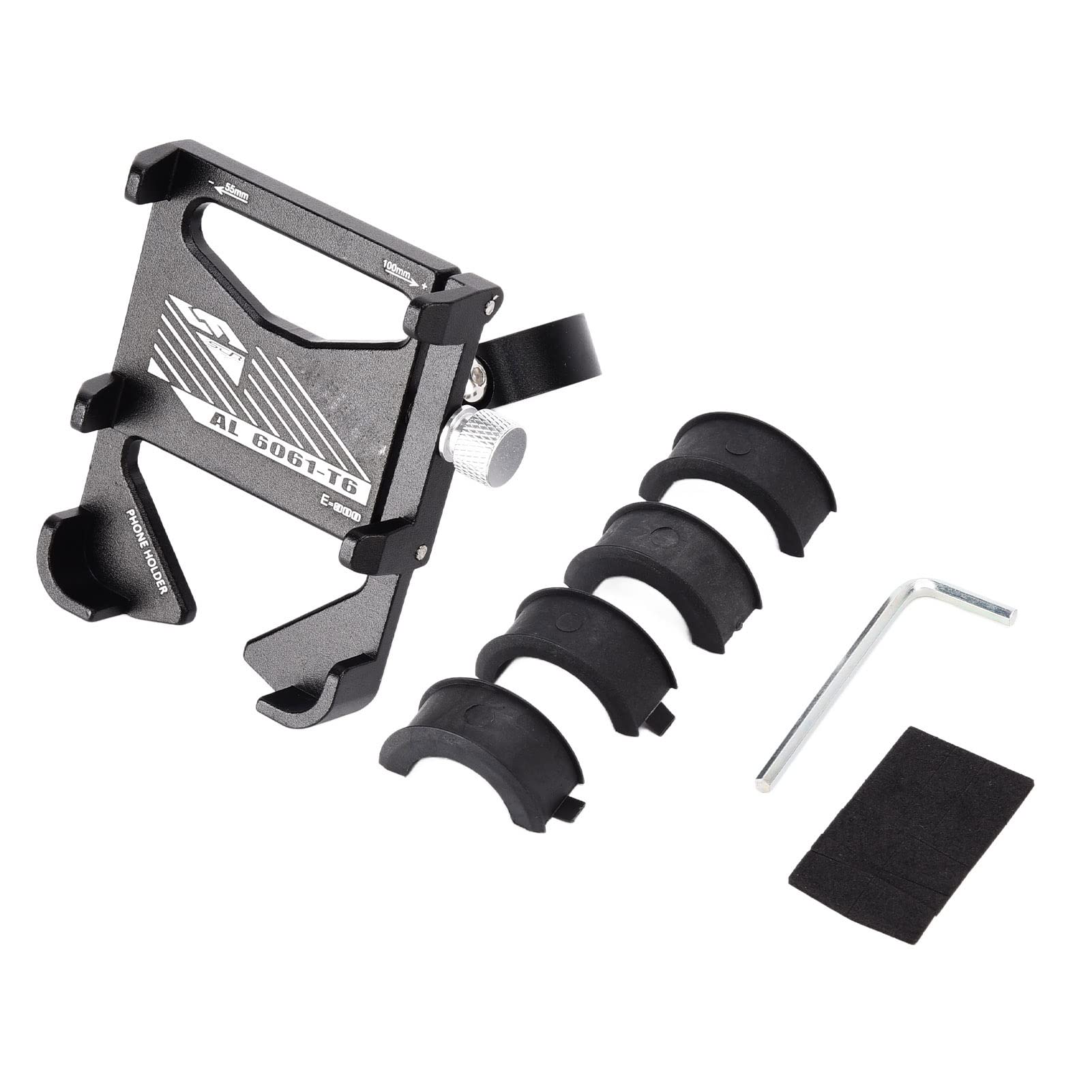 Universal Bike Phone Mount Holder - Shockproof Motorcycle & Bicycle Phone Stand for iPhone Samsung - Perfect for Cycling, Commuting & Outdoor Adventures