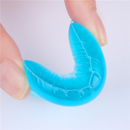 Professional Clear Silicone Makeup Sponge - Translucent Anti-Sponge Blender for BB Cream, CC Cream & Contouring | Perfect for Airbrush Finish & Travel-Friendly Makeup Application