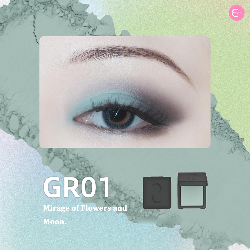 DRAMO Moonwheel Magnetic Matte Single Eyeshadow - Long Lasting, Highly Pigmented Eyeshadow for Everyday & Party Makeup